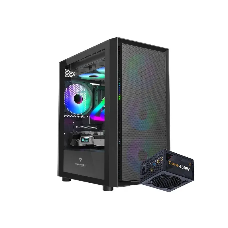 CONNECT AIRBOOST ARGB + PSU 650W