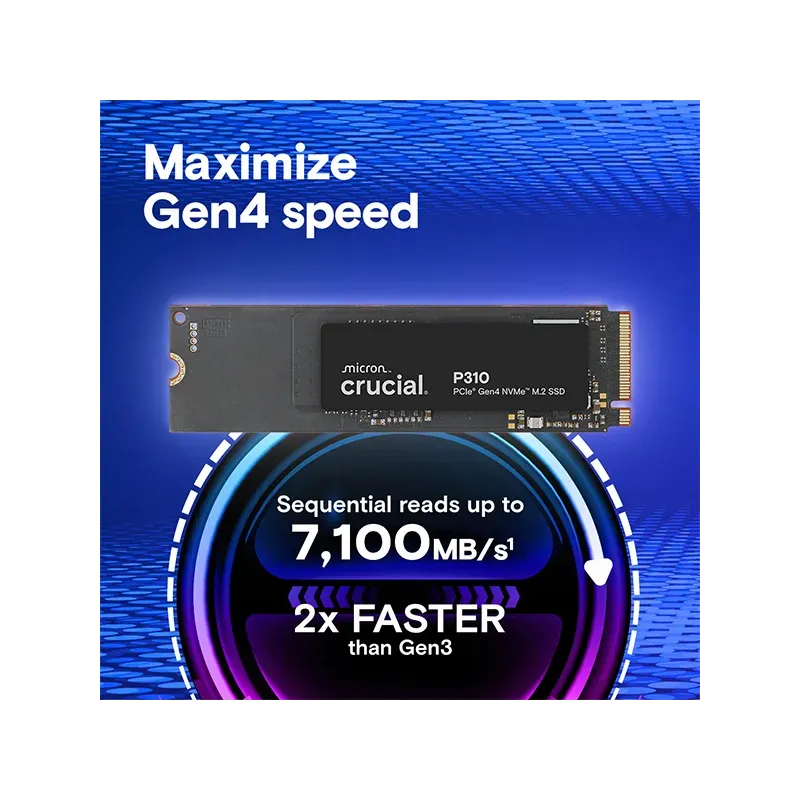 Crucial P310 SSD M.2 Gen4 NVMe 2TB BULK – Image 2